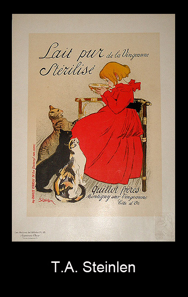 Vasari Gallery Steinlen Original Posters