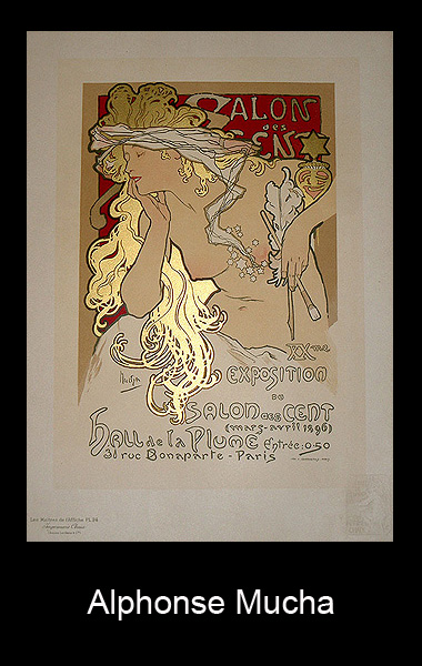 Vasari Gallery Original Mucha Posters